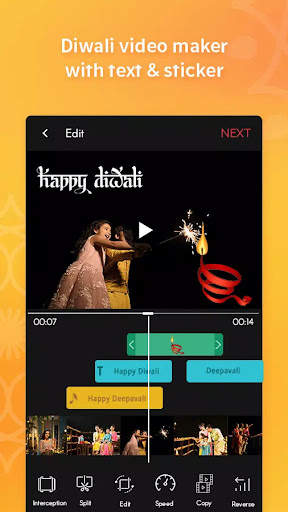 Diwali Video Maker App screenshot 4