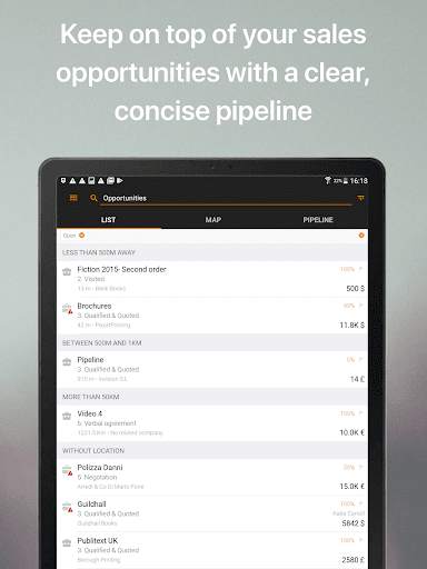 ForceManager mobile CRM screenshot 12