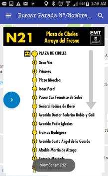 YaBus Madrid EMT bus arrive time screenshot 4