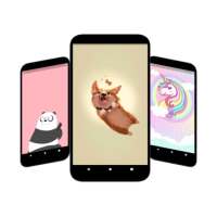 Cutest Animal Kawaii Wallpaper Offline logo