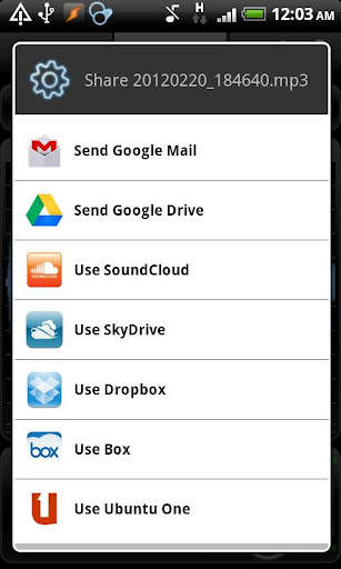 RecForge Lite - Audio Recorder screenshot 7