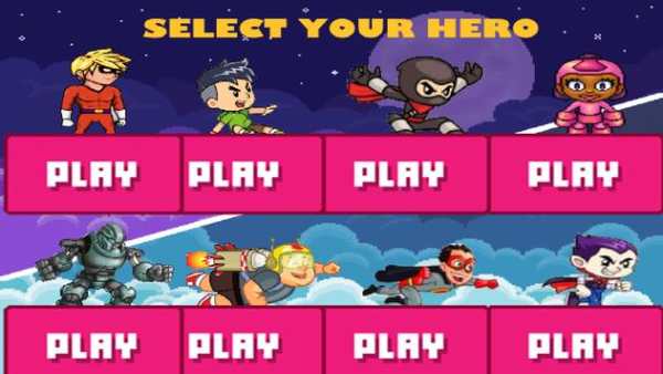 Cartoon Super Hero Fighter screenshot 1