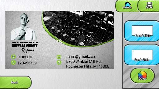 Best business card maker screenshot 14