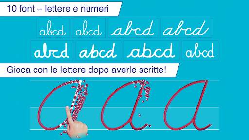Scrivere in corsivo screenshot 3