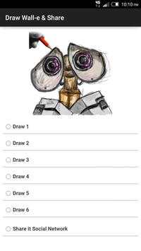 Draw & Share: Wall-e screenshot 1