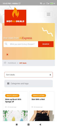 Aliexpress Hot Deals screenshot 3