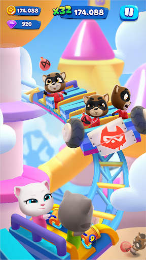 Talking Tom Blast Park screenshot 5