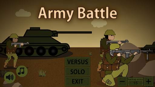 2 Player Army Battle screenshot 1