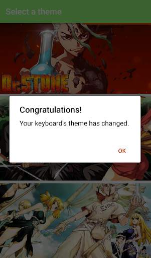Anime Keyboard - Dr. Stone screenshot 3