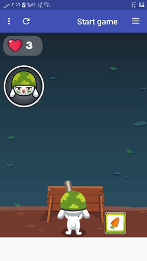 Rabbit Zombie Defense screenshot 2