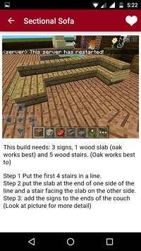 Furniture Guide for Minecraft screenshot 4