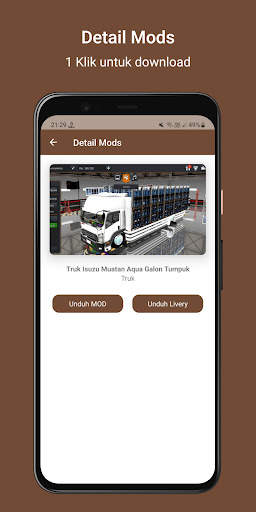 MOD Bussid Truck Basuri screenshot 5