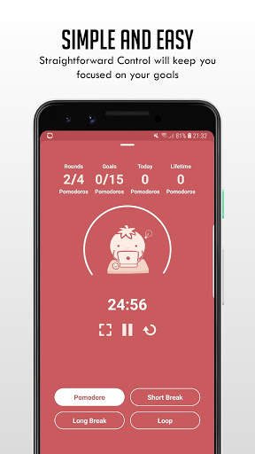 Tomato Timer: Pomodoro Timer & Productivity Timer 1 تصوير الشاشة