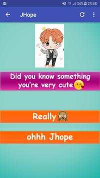 BTS Messenger V screenshot 1