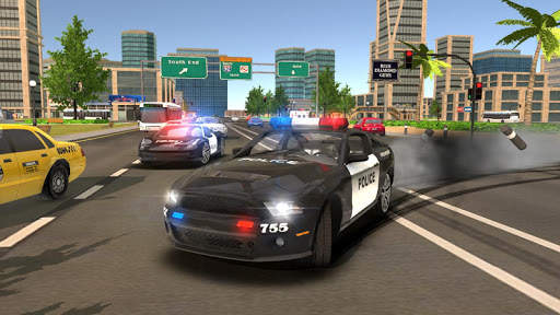 Police Drift Car Driving Simulator screenshot 2