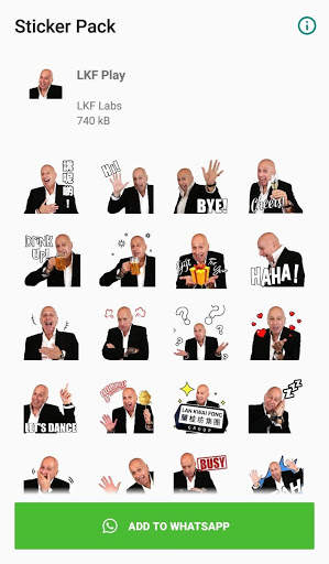LKF Play - Whatsapp Stickers screenshot 1