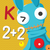 Kindergarten math addition gam icon