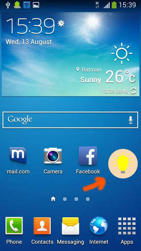 FlashLight Widget screenshot 3