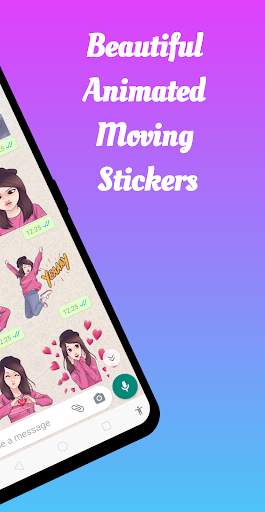 Magic Animated Stickers 2 تصوير الشاشة