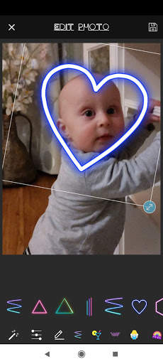 Neon Photo Editor Neon Light Effects - Neonie screenshot 1