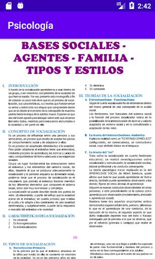 Psicología Preuniversitario screenshot 7