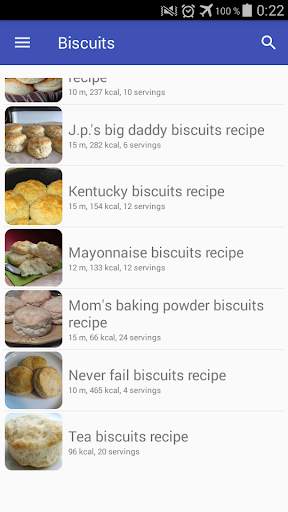Biscuits recipes with photo offline screenshot 8