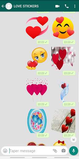 LOVE STICKERS FOR WHATSAPP - ❤️WASTICKERAPPS❤️ screenshot 4