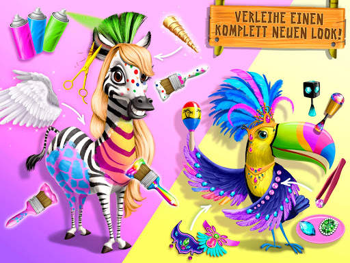 Jungle Animal Hair Salon 2 screenshot 13