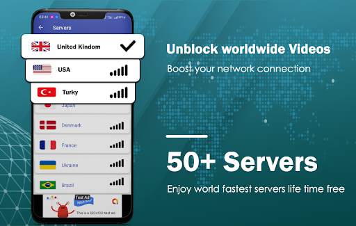 Free turbo VPN - Master VPN Proxy & Secure VPN screenshot 2