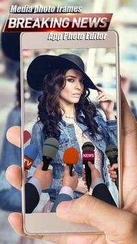 Media Photo Frames: Breaking News App Photo Editor screenshot 2