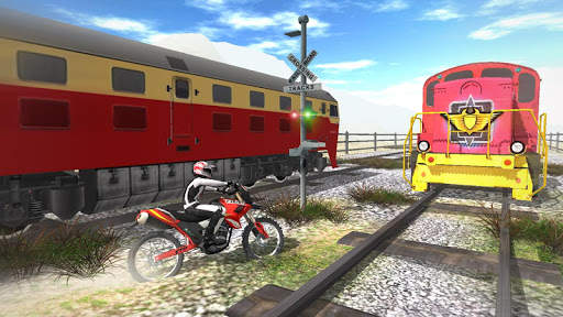 Subway Bike racing 3D screenshot 4