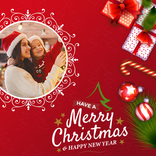 Christmas photo frames 2020 Christmas photo editor icon