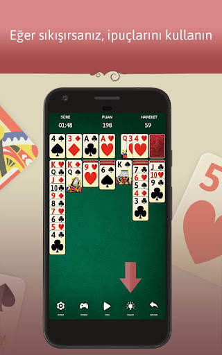 Solitaire Klasik Çağ Oyunları screenshot 4