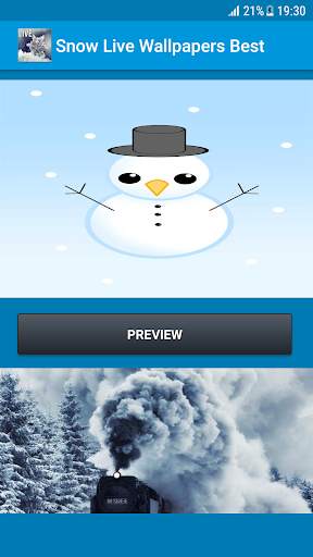 Live Snow Wallpapers screenshot 1
