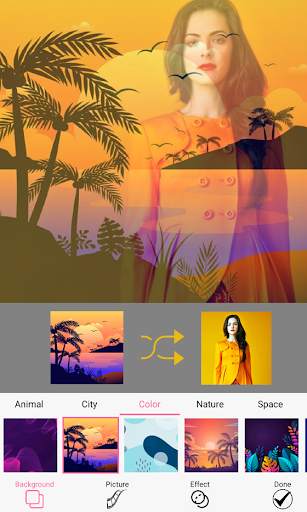 Blend Photo Editor - Artful Photo Blend screenshot 1