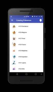 Catalog of Pokemon screenshot 2