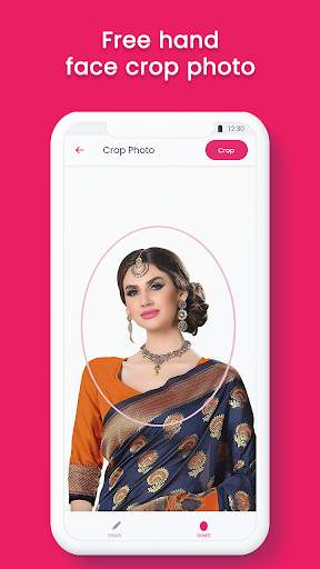 Woman Saree Photo Suit : Simple & Traditional 2 تصوير الشاشة