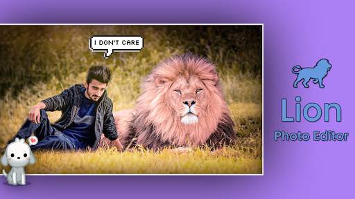 Lion Photo Editor screenshot 4
