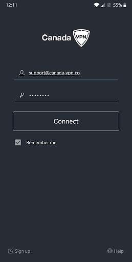 Canada VPN screenshot 2