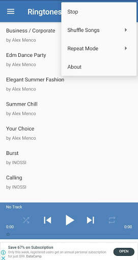 Alarm Sounds and Ringtones 3 تصوير الشاشة
