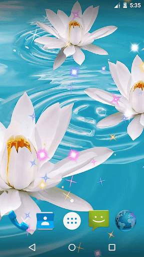 Lotus Live Wallpaper screenshot 5