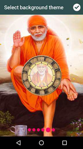 Sai Baba Clock Live Wallpaper screenshot 3