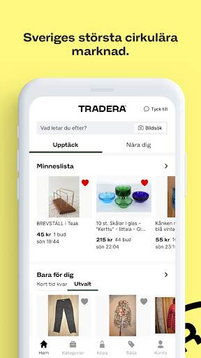 Tradera – köp & sälj begagnat screenshot 1