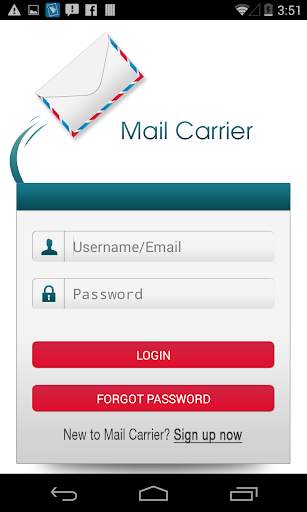 Mail Carrier App screenshot 1