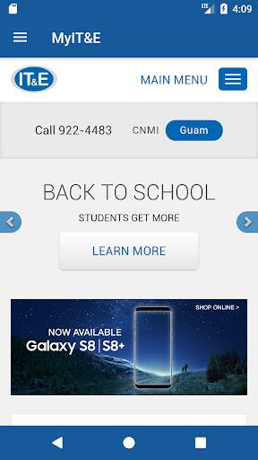 MyIT&E screenshot 1
