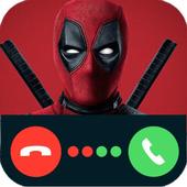 Fake Call From Deadpool icon