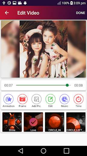 Create Photo Video & Music - Slideshow screenshot 6