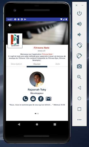 Fihirana Note screenshot 5