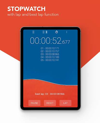 Elo Timer - Timer, Stopwatch & Interval Timer 11 تصوير الشاشة