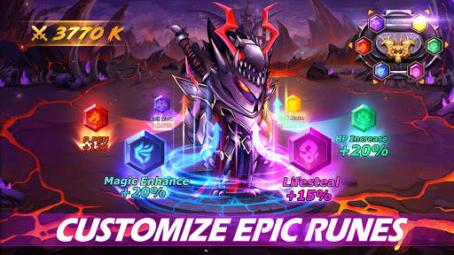 Runelords Arena: Tactical Hero Combat IDLE RPG screenshot 4